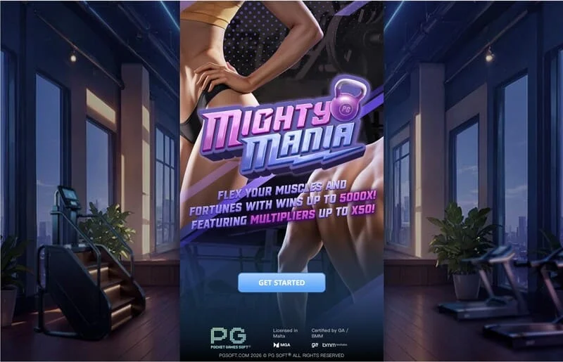Mighty Mania - menu principale e schermata di selezione delle puntate
